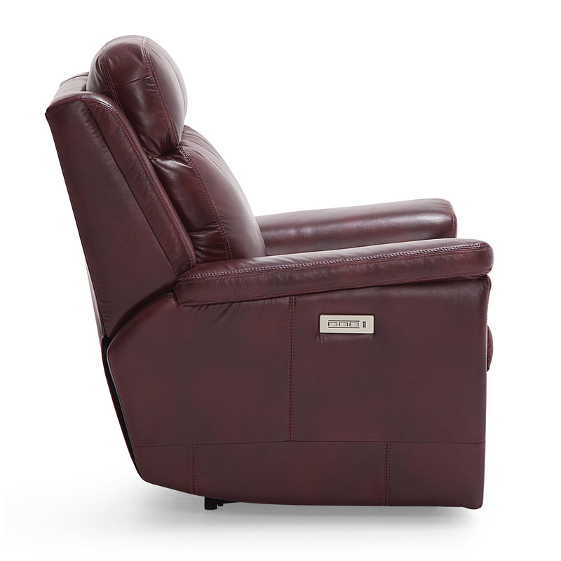 Palliser Asher Power Leather Recliner with Wall Recline 41065-L9-ALFRESCO-SEPIA IMAGE 9