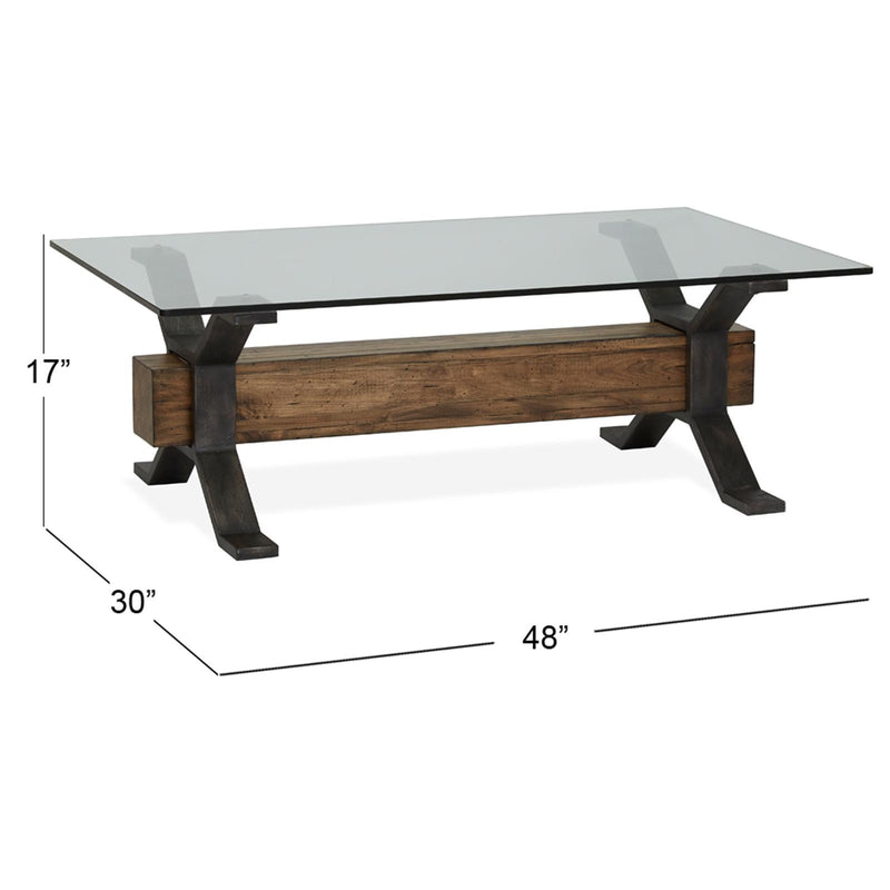 Magnussen Sawyer Cocktail Table T4570-43 IMAGE 3