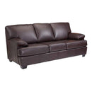 Leather Craft Durham Stationary Leather Sofa DURHAM-38 IMAGE 1