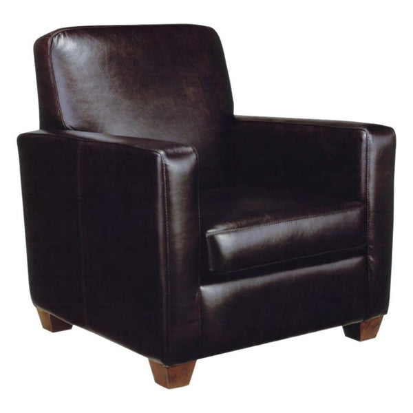 Leather Craft Stationary Leather Chair 775 Chair IMAGE 1