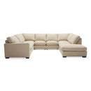 Palliser Colebrook Fabric 5 pc Sectional 77267-07/77267-11/77267-10/77267-10/77267-35-PEYTON-SAHARA IMAGE 1