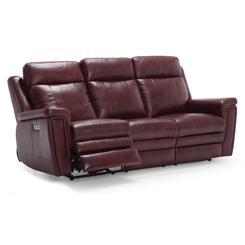 Palliser Asher Power Reclining Leather Sofa 41065-61-ALFRESCO-SEPIA IMAGE 10