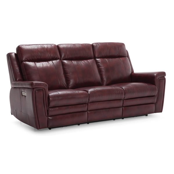 Palliser Asher Power Reclining Leather Sofa 41065-61-ALFRESCO-SEPIA IMAGE 1
