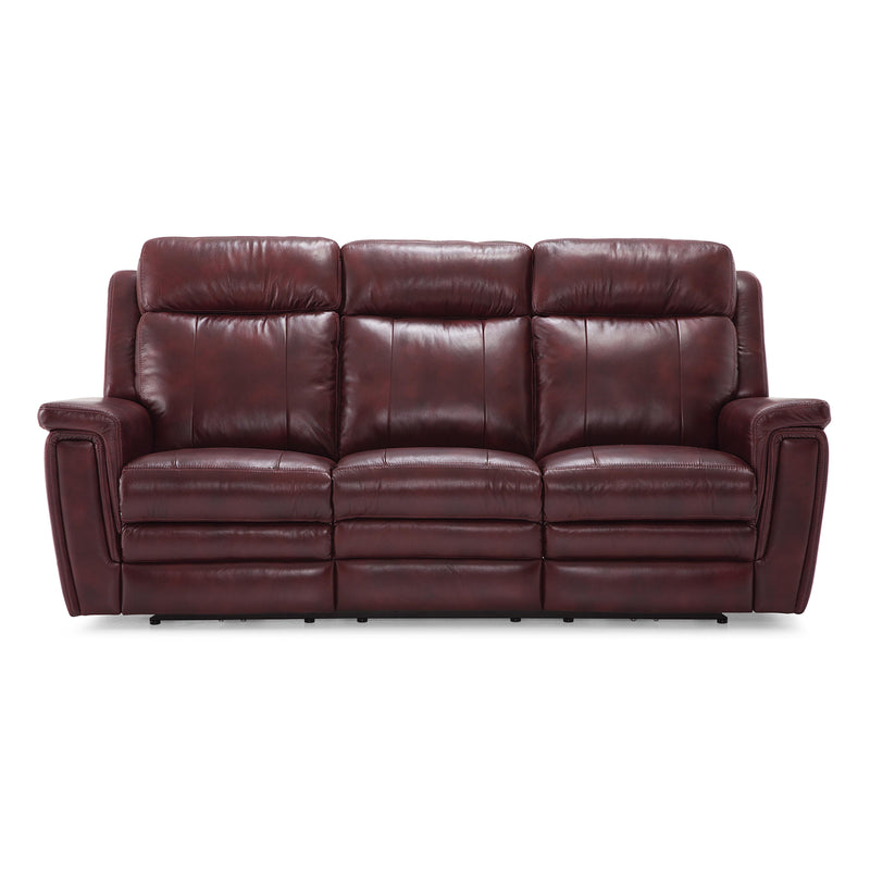 Palliser Asher Power Reclining Leather Sofa 41065-61-ALFRESCO-SEPIA IMAGE 3