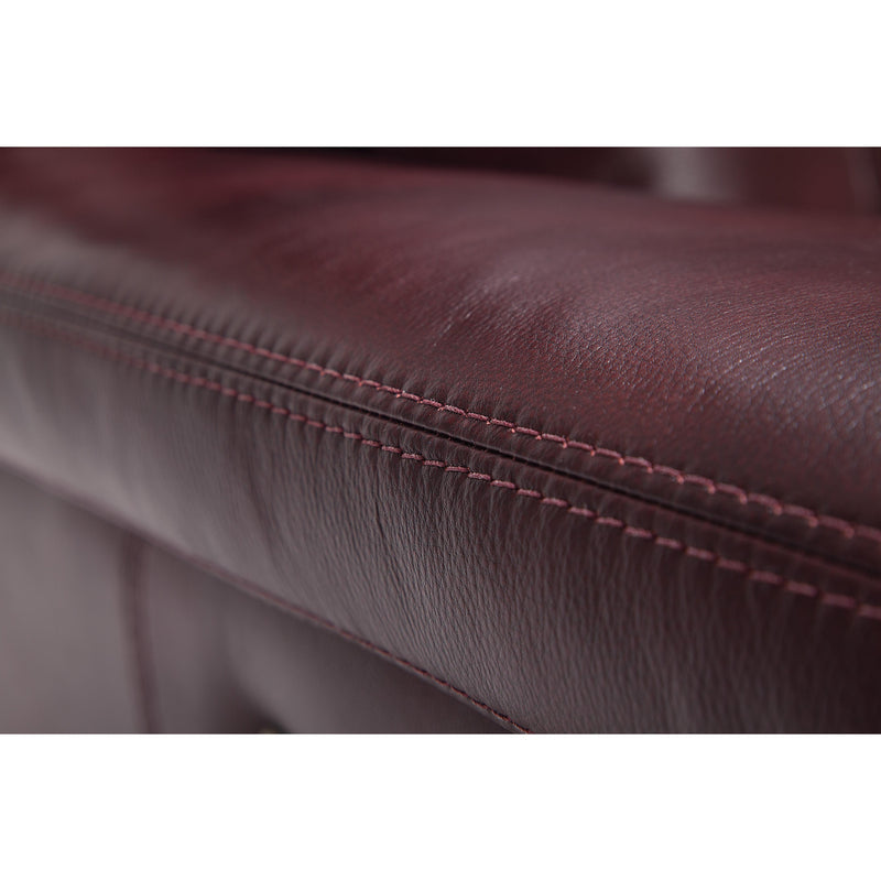Palliser Asher Power Reclining Leather Sofa 41065-61-ALFRESCO-SEPIA IMAGE 7