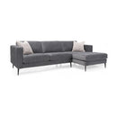 Decor-Rest Furniture Fabric 2 pc Sectional 2795-07/2795-08 IMAGE 1