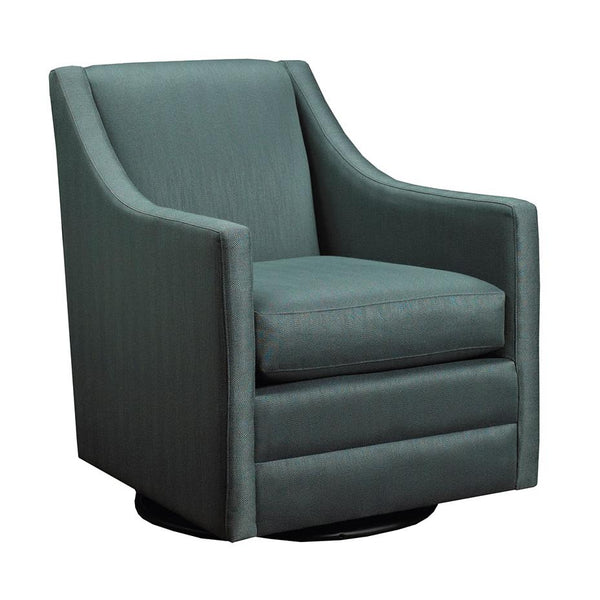 Brentwood Classics Glen Swivel Fabric Accent Chair Glen 208-24 Accent Chair - Slider Danube IMAGE 1