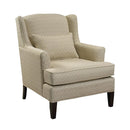 Brentwood Classics Colby Stationary Fabric Accent Chair Colby 196-20 Accent Chair - Thatcher Cocoa IMAGE 1