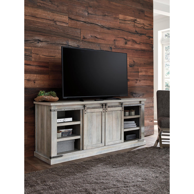 Signature Design by Ashley Carynhurst TV Stand with Cable Management W755-68 IMAGE 6