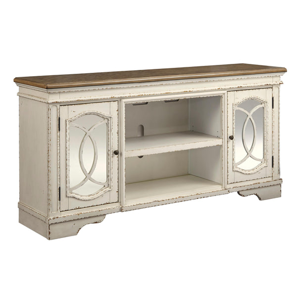 Signature Design by Ashley Realyn TV Stand with Cable Management W743-68 IMAGE 1