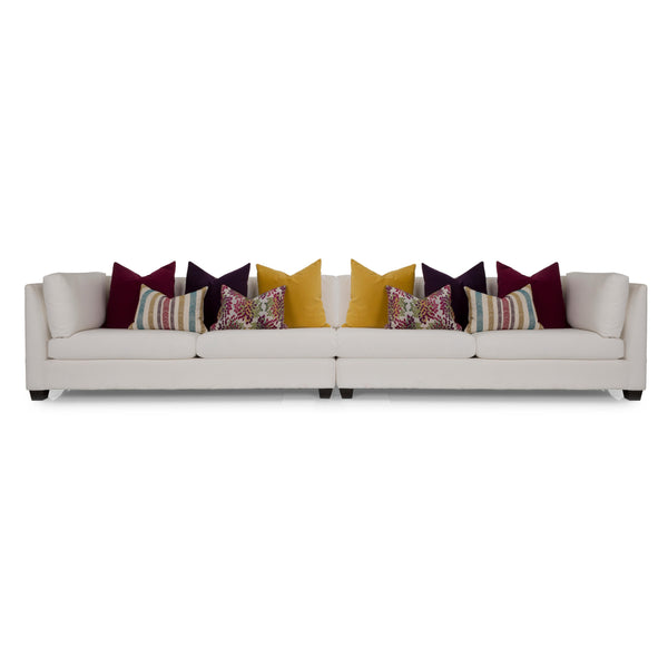 Decor-Rest Furniture Fabric 2 pc Sectional 2875-16/2875-17 IMAGE 1