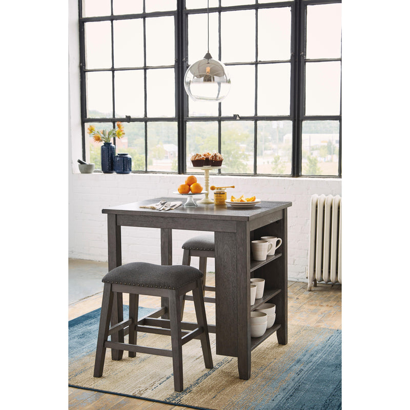 Signature Design by Ashley Caitbrook 3 pc Counter Height Dinette D388-113 IMAGE 9