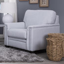 Decor-Rest Furniture Stationary Fabric Chair 2877-C Chair IMAGE 1