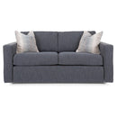 Decor-Rest Furniture Fabric Queen Sofabed 2T3QB Queen Sofabed - 2 Back Over 2 Seat IMAGE 1