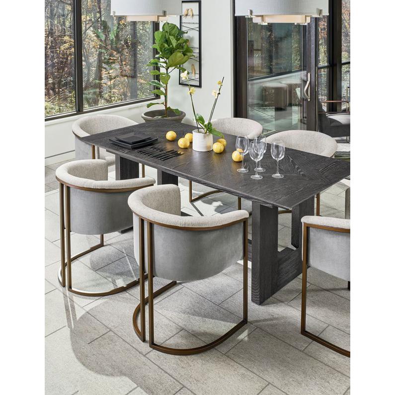 Universal Furniture Modern Dining Table with Trestle Base 847755 IMAGE 2