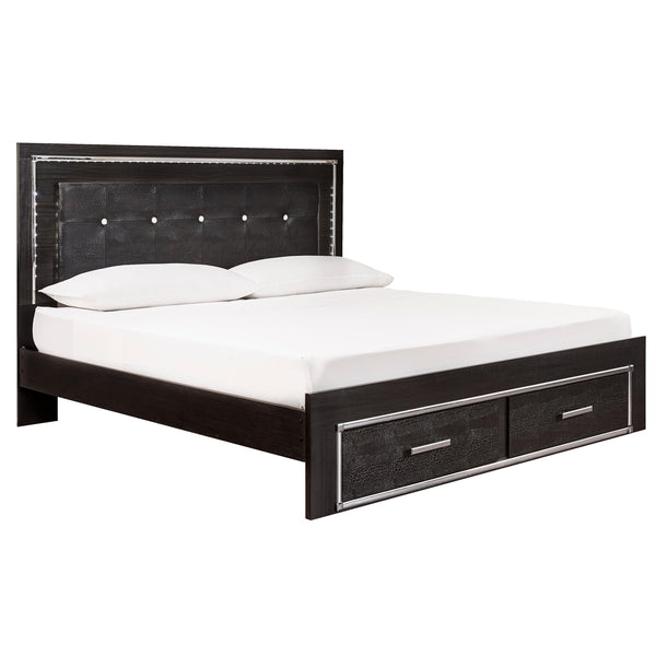 Signature Design by Ashley Kaydell King Upholstered Panel Bed with Storage B1420-58/B1420-56S/B1420-95/B100-14 IMAGE 1