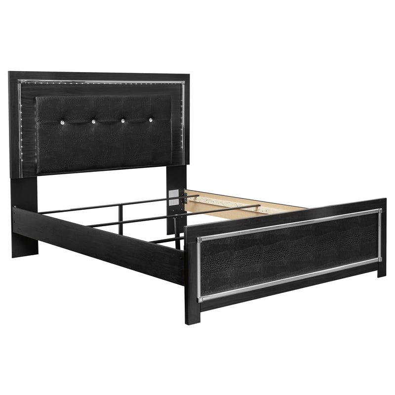 Signature Design by Ashley Kaydell Queen Upholstered Panel Bed B1420-57/B1420-54/B1420-95/B100-13 IMAGE 4