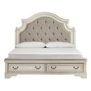 Signature Design by Ashley Realyn California King Upholstered Panel Bed B743-58/B743-56S/B743-194 IMAGE 2