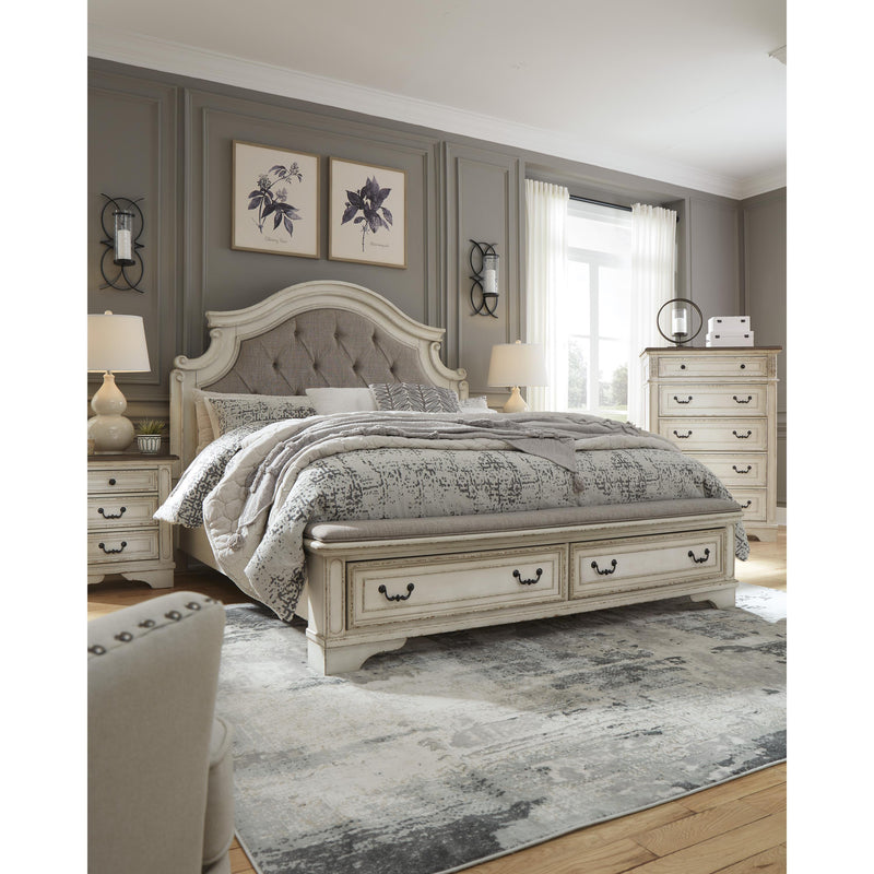 Signature Design by Ashley Realyn California King Upholstered Panel Bed B743-58/B743-56S/B743-194 IMAGE 7