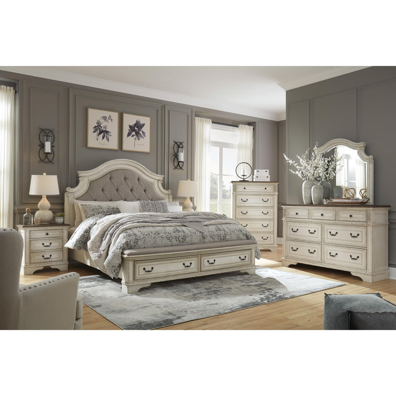 Signature Design by Ashley Realyn California King Upholstered Panel Bed B743-58/B743-56S/B743-194 IMAGE 8