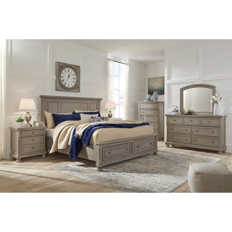 Signature Design by Ashley Lettner Queen Panel Bed with Storage B733-57/B733-74/B733-98 IMAGE 4