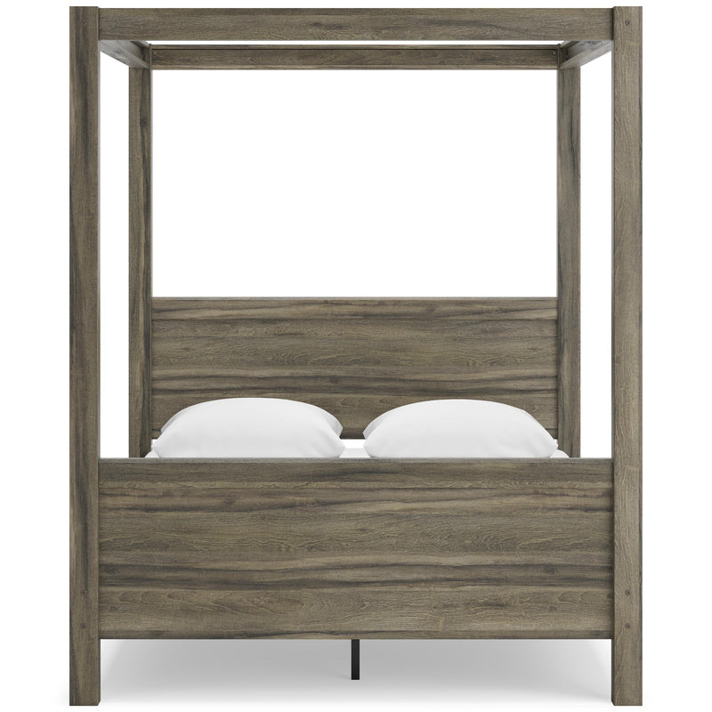 Signature Design by Ashley Shallifer Queen Canopy Bed EB1104-171/EB1104-161/EB1104-198 IMAGE 2