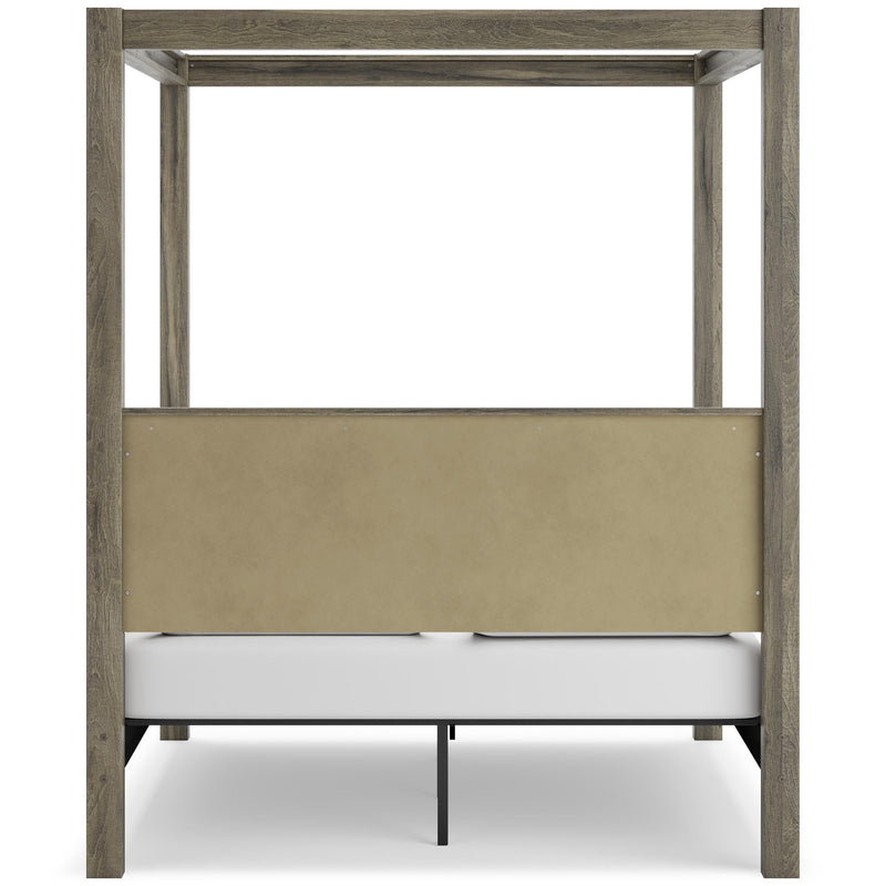 Signature Design by Ashley Shallifer Queen Canopy Bed EB1104-171/EB1104-161/EB1104-198 IMAGE 4