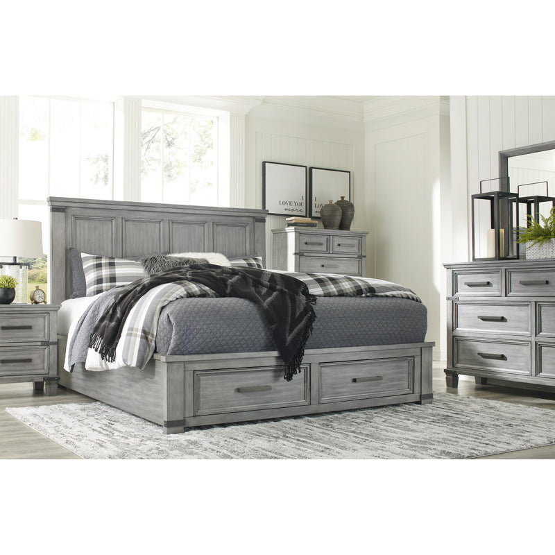 Signature Design by Ashley Russelyn King Panel Bed with Storage B772-58/B772-56S/B772-97 IMAGE 8