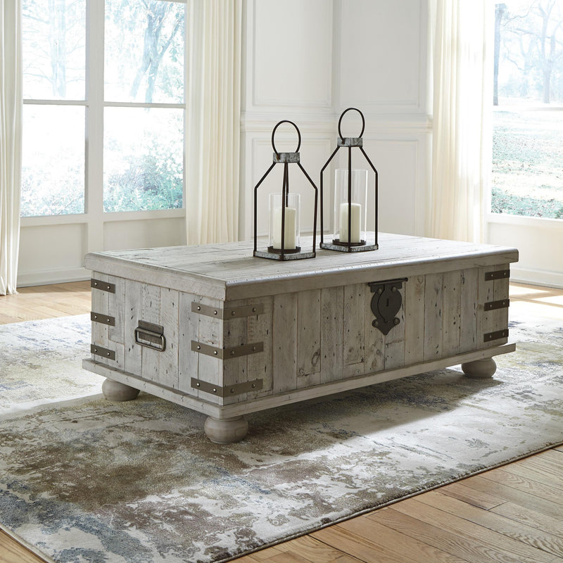 Signature Design by Ashley Carynhurst Lift Top Occasional Table Set T757-9/T757-3/T757-3 IMAGE 4