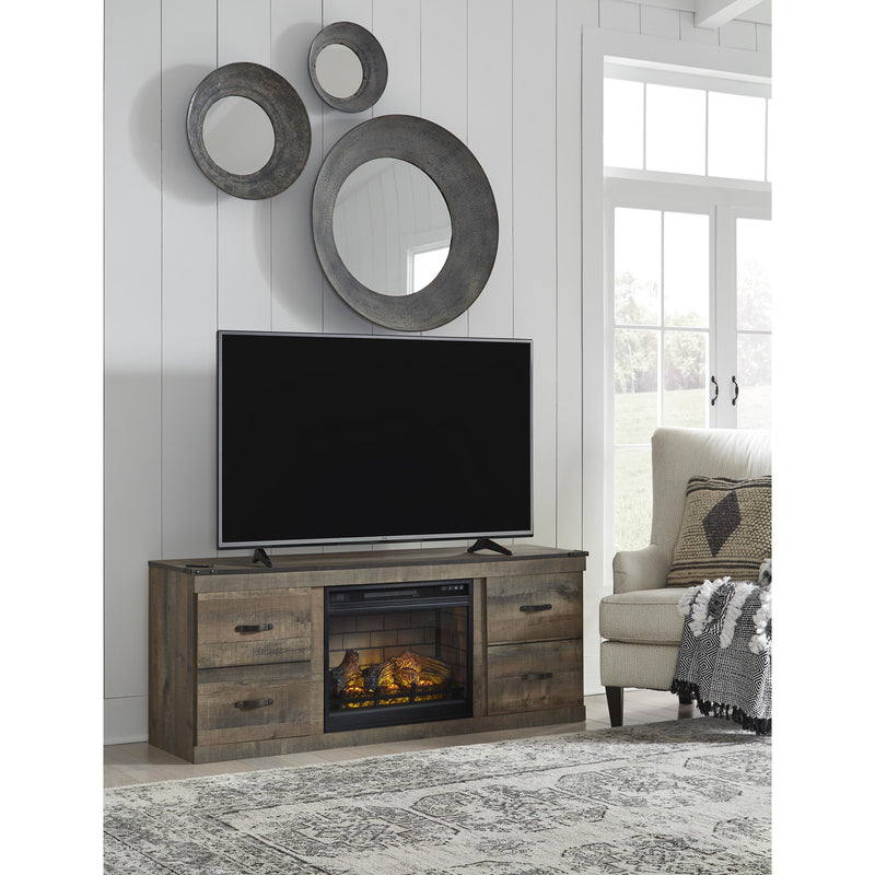 Signature Design by Ashley Trinell TV Stand EW0446-268/W100-101 IMAGE 3