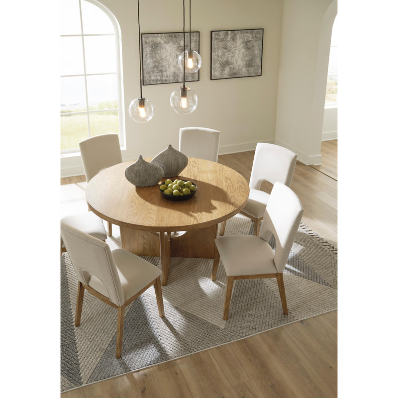 Signature Design by Ashley Round Dakmore Dining Table D783-50 IMAGE 5