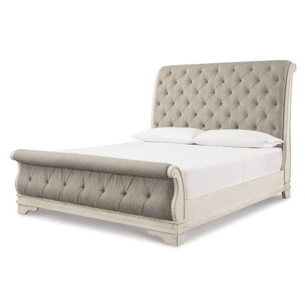 Signature Design by Ashley Realyn Queen Sleigh Bed B743-77/B743-74/B743-98 IMAGE 1