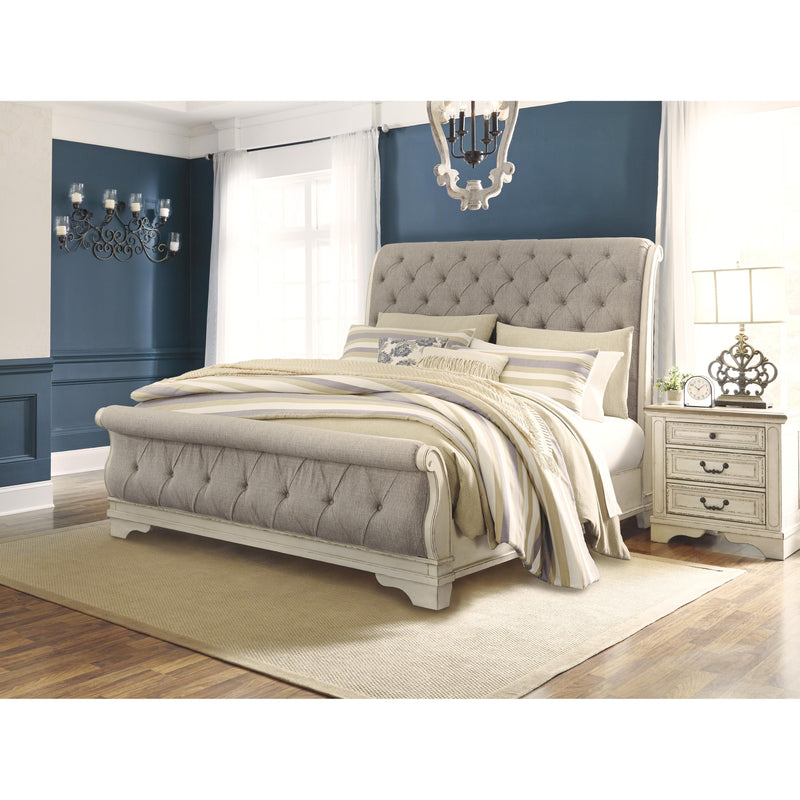 Signature Design by Ashley Realyn Queen Sleigh Bed B743-77/B743-74/B743-98 IMAGE 6