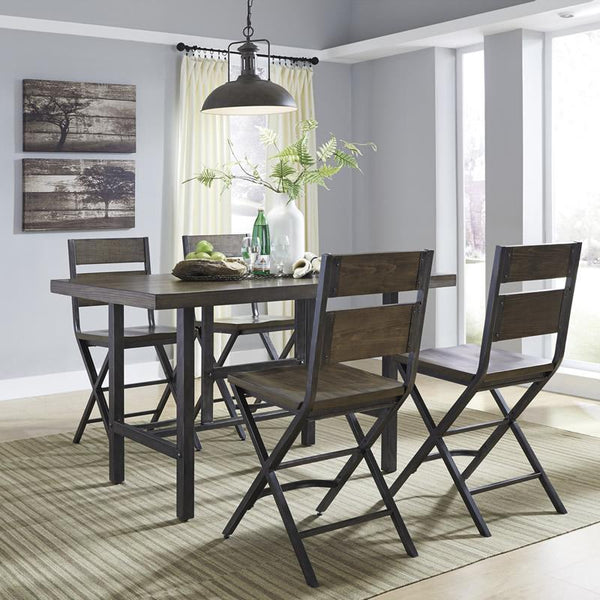 Signature Design by Ashley Kavara D469D1 5 pc Counter Height Dining Set IMAGE 1