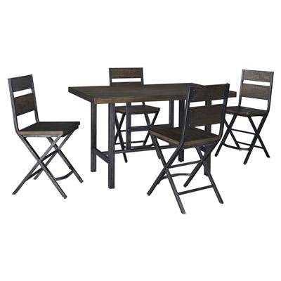 Signature Design by Ashley Kavara D469D1 5 pc Counter Height Dining Set IMAGE 2