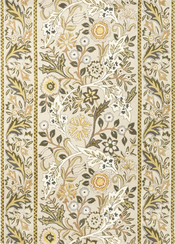 Wilhelmina Linen/Mustard Area Rug