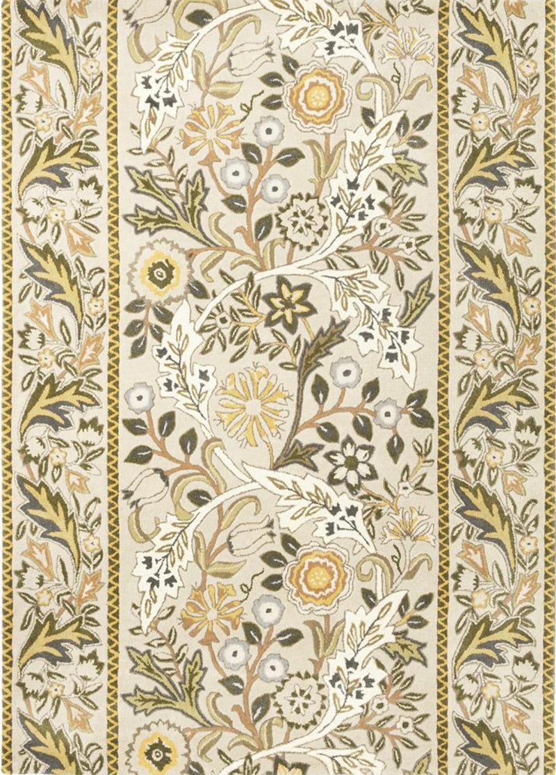 Wilhelmina Linen/Mustard Area Rug